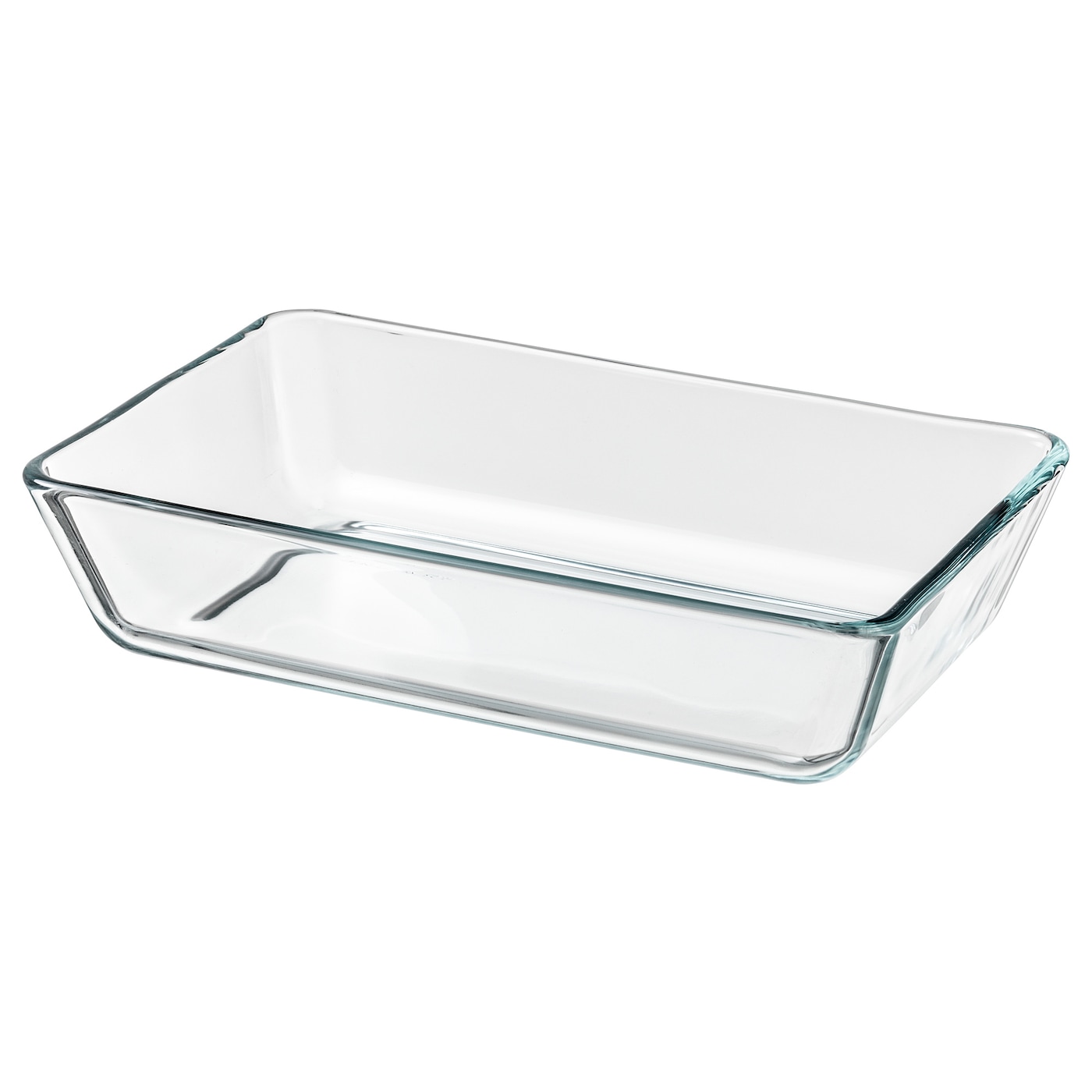 IKEA MIXTUR naczynie żaroodporne, szkło bezbarwne, 27x18 cm