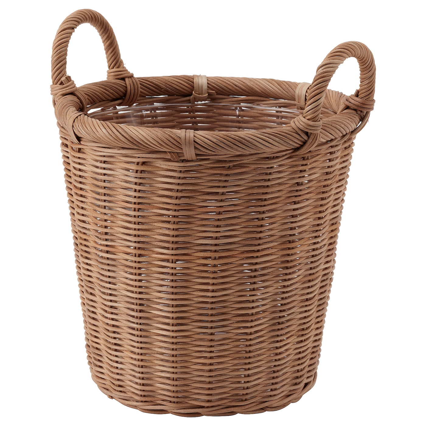IKEA KAKTUSFIKON Osłonka doniczki, rattan, 24 cm