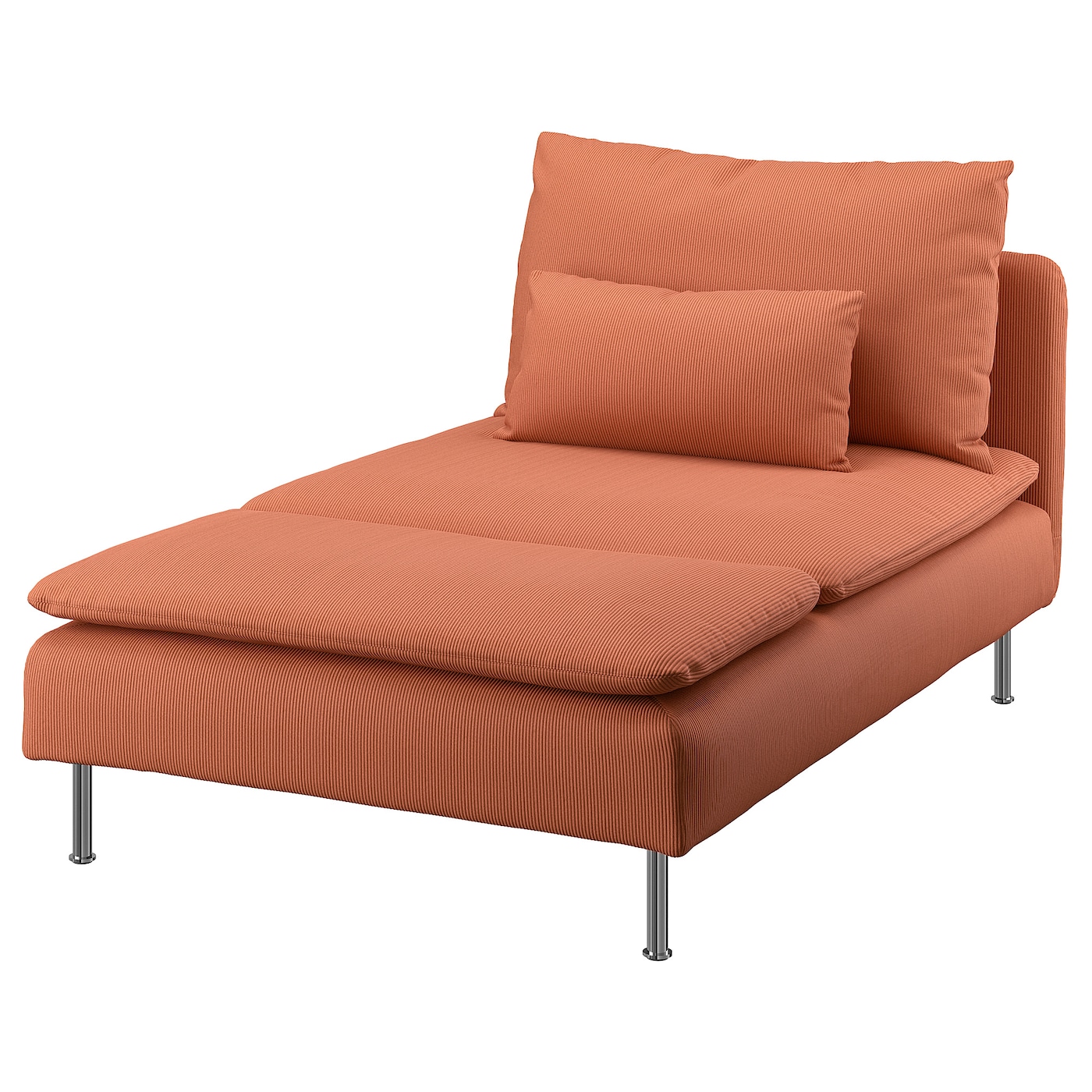 IKEA SÖDERHAMN szezlong, Kelinge rdzawy, Szerokość: 93 cm