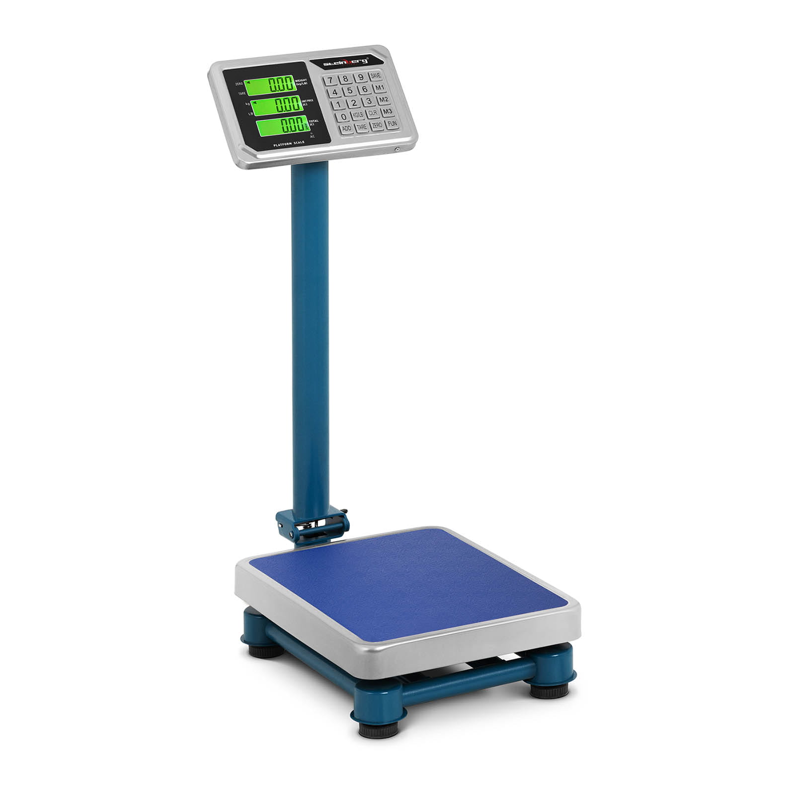 Kalkulacyjna waga platformowa składana 100kg/20g LCD