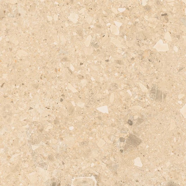 Gres szkliwiony KERMOS TERRAZZO NUOVO beige mat 59,8x59,8 gat. II