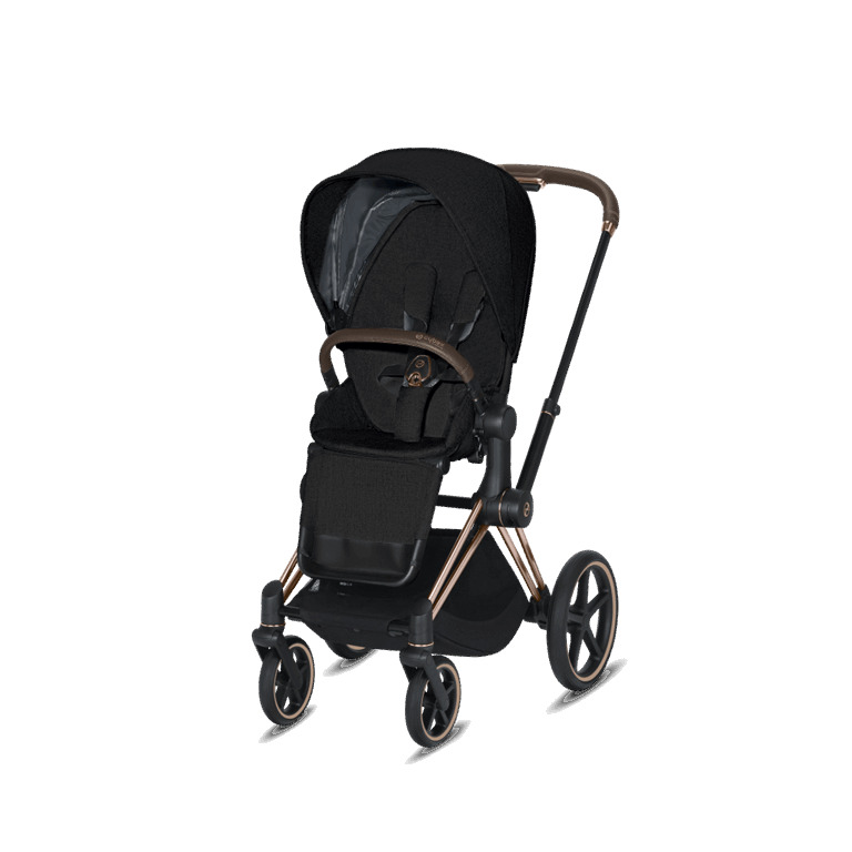 Cybex, Priam 2.0 - wózek spacerowy-Plus Stardust Black-Rose Gold
