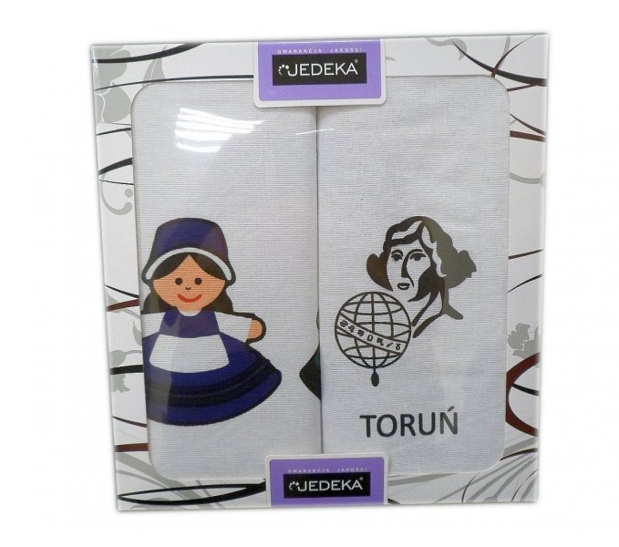 Ściereczki Ludowe KOMPLET wz. 55 Toruń - rozm. 2x 50x70