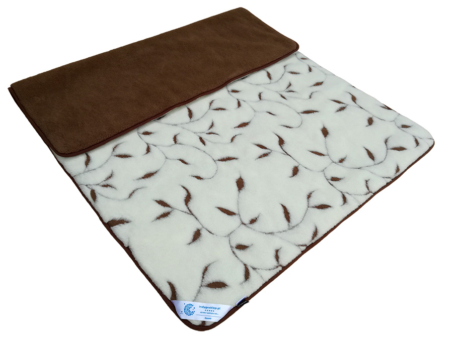 kołdra wełniana camel ciemny/kaszmir benjamin 200x240 (+-5cm)