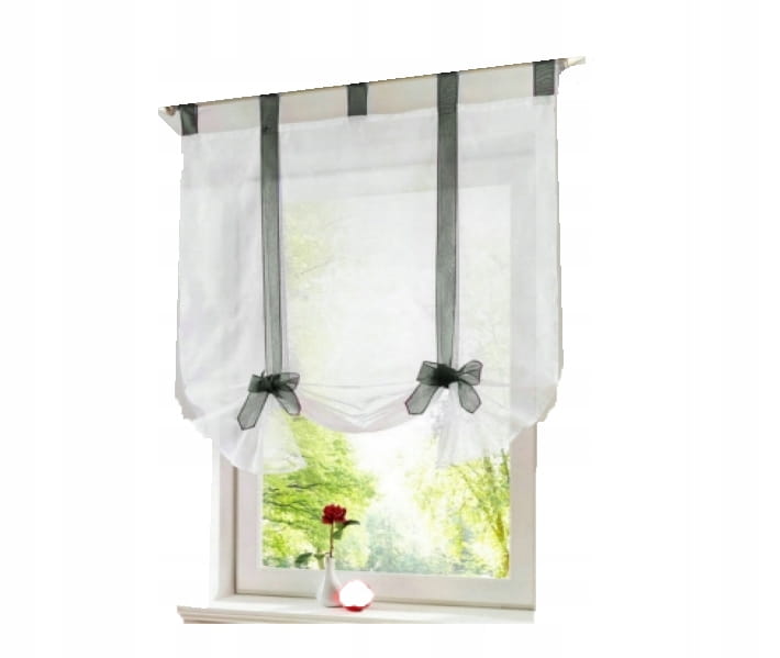 -60% Firanka gotowa szelki 150x150 cm HIT kolory