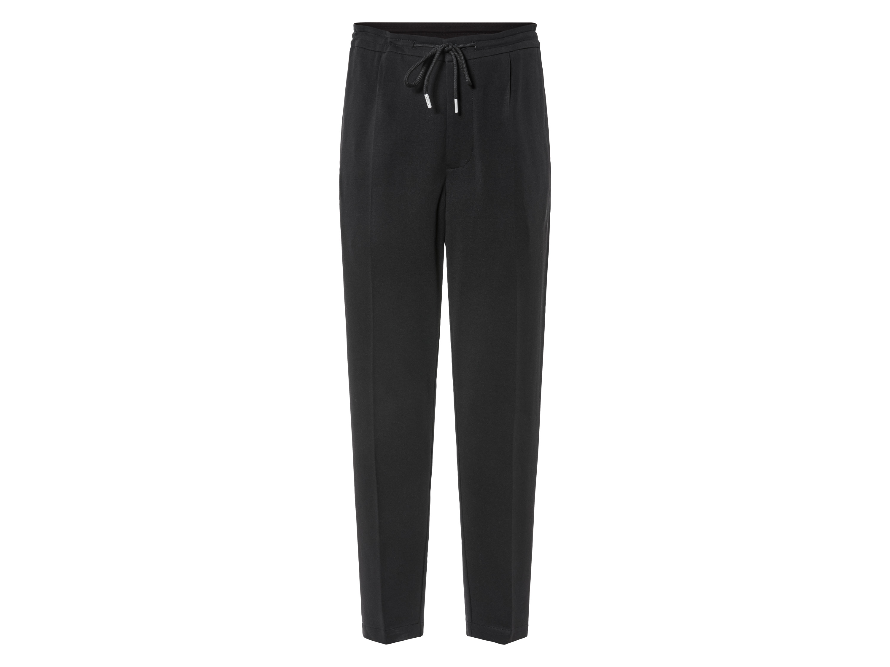 Livergy Spodnie chino męskie stretch, długość do kostek M 48/50, Czarny