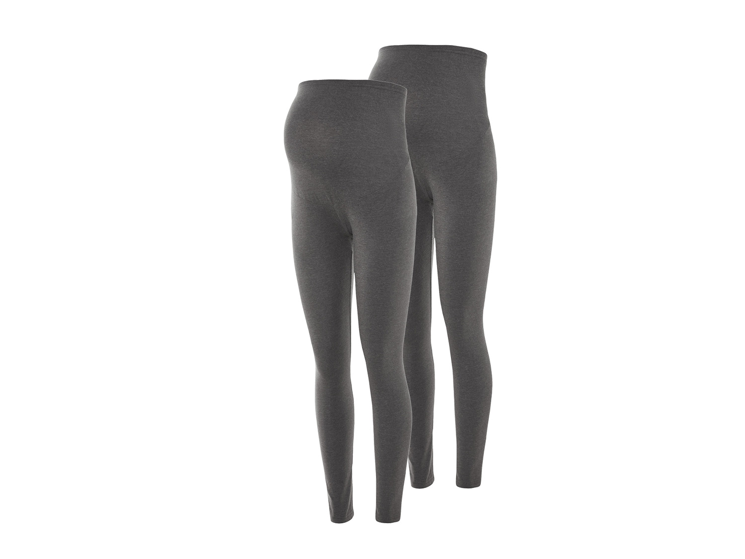 esmara Legginsy ciążowe damskie z bawełną organiczną Szary, XS 32/34