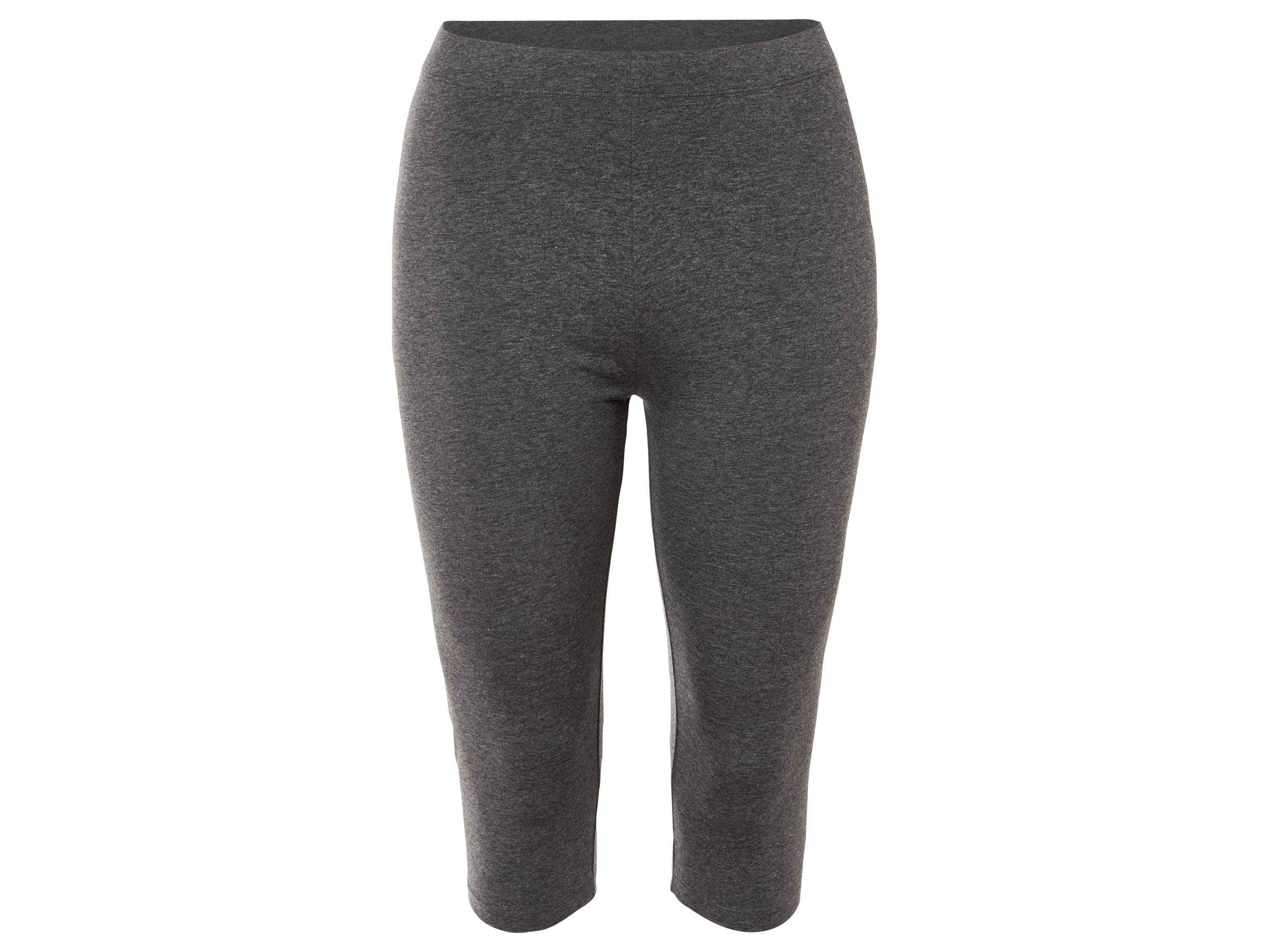 esmara Legginsy damskie 3/4 z bawełną organiczną 3Xl56/58, Szary