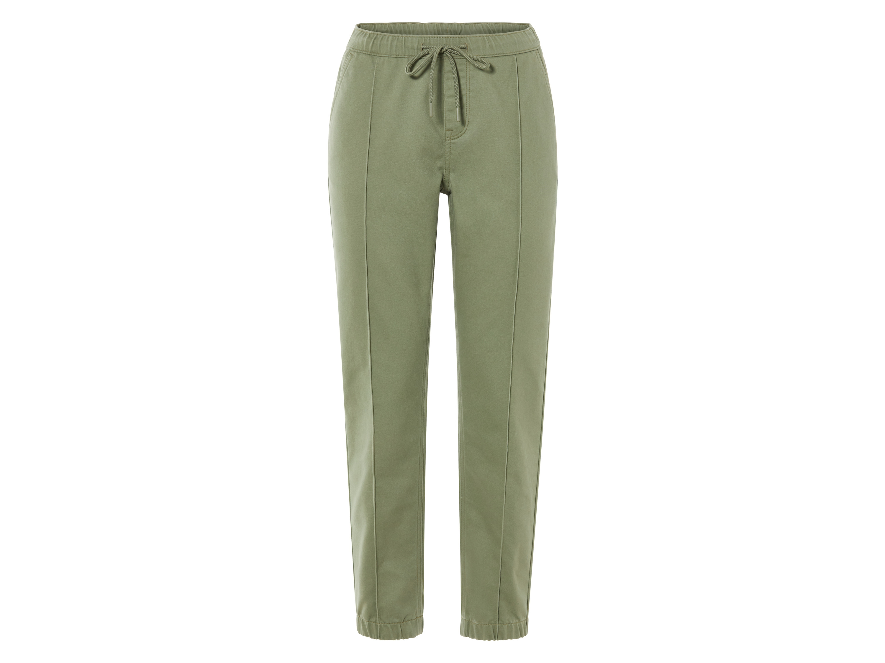 esmara Joggery damskie o wyglądzie jeansów, Relaxed Fit Zielony, 42