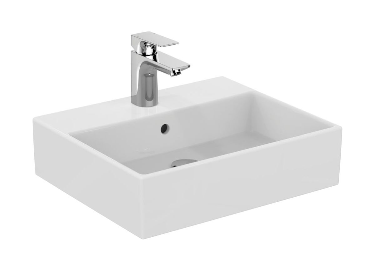 Darmowa Dostawa - Umywalka 50x42 cm prostokątna nablatowa biała Ideal Standard Strada K081601
