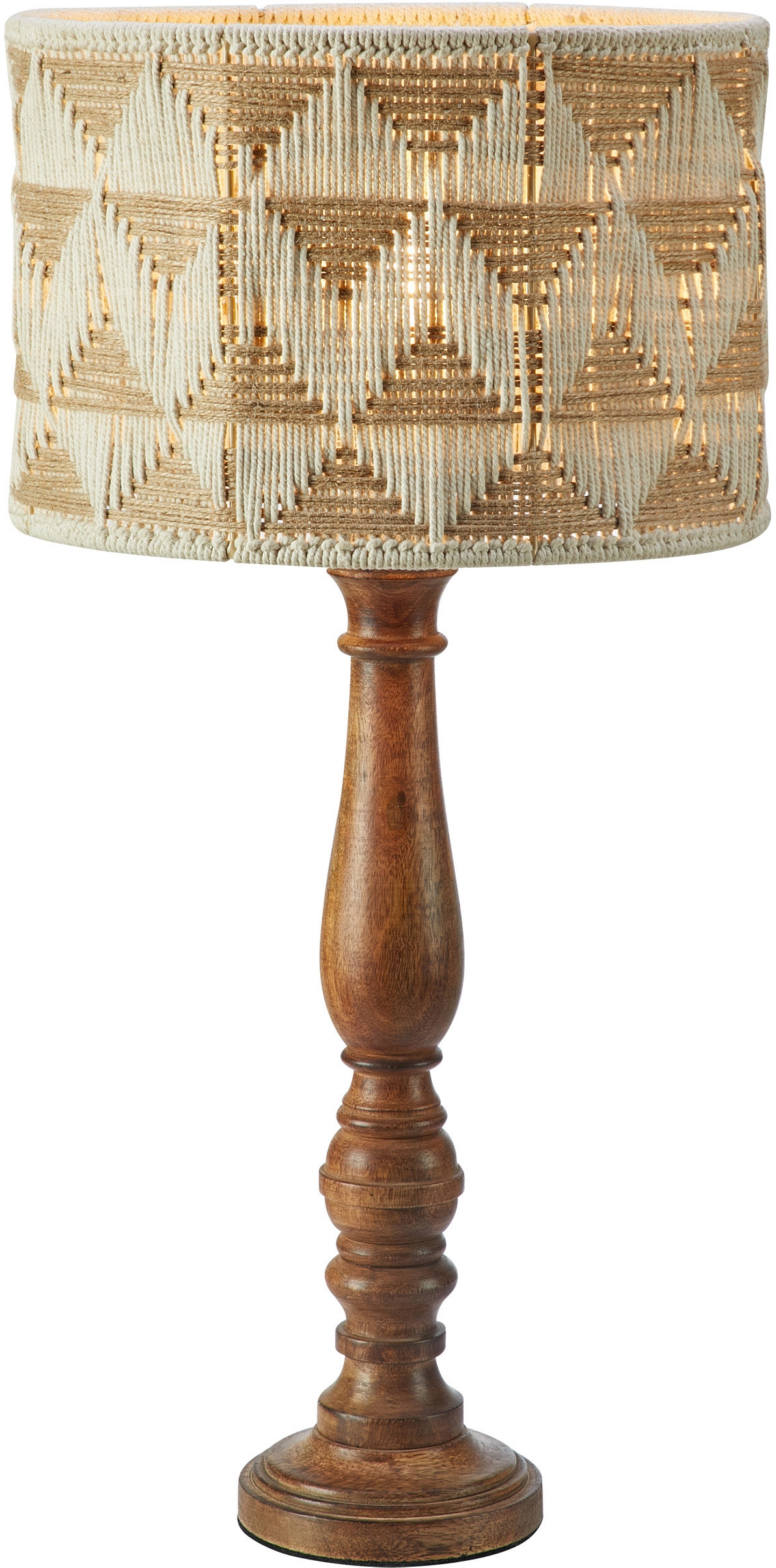 Darmowa Dostawa - Lampa stołowa 1x40 W brązowa-beżowa Markslöjd Ano 108827