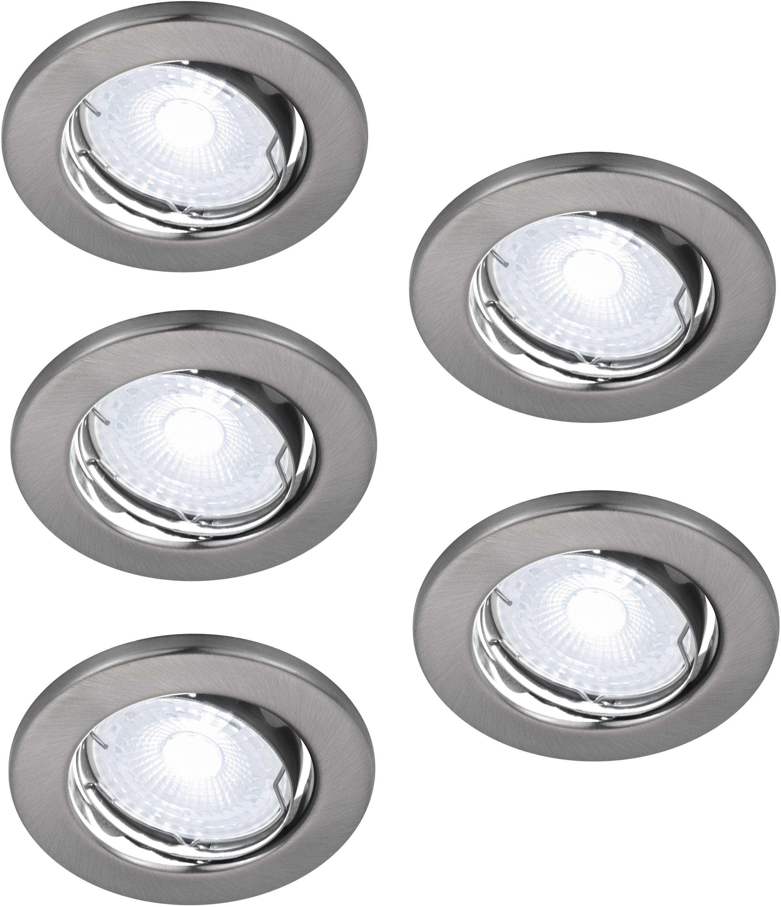 Darmowa Dostawa - Lampa do zabudowy 5x4.7 W nikiel Nordlux Canis 49760155