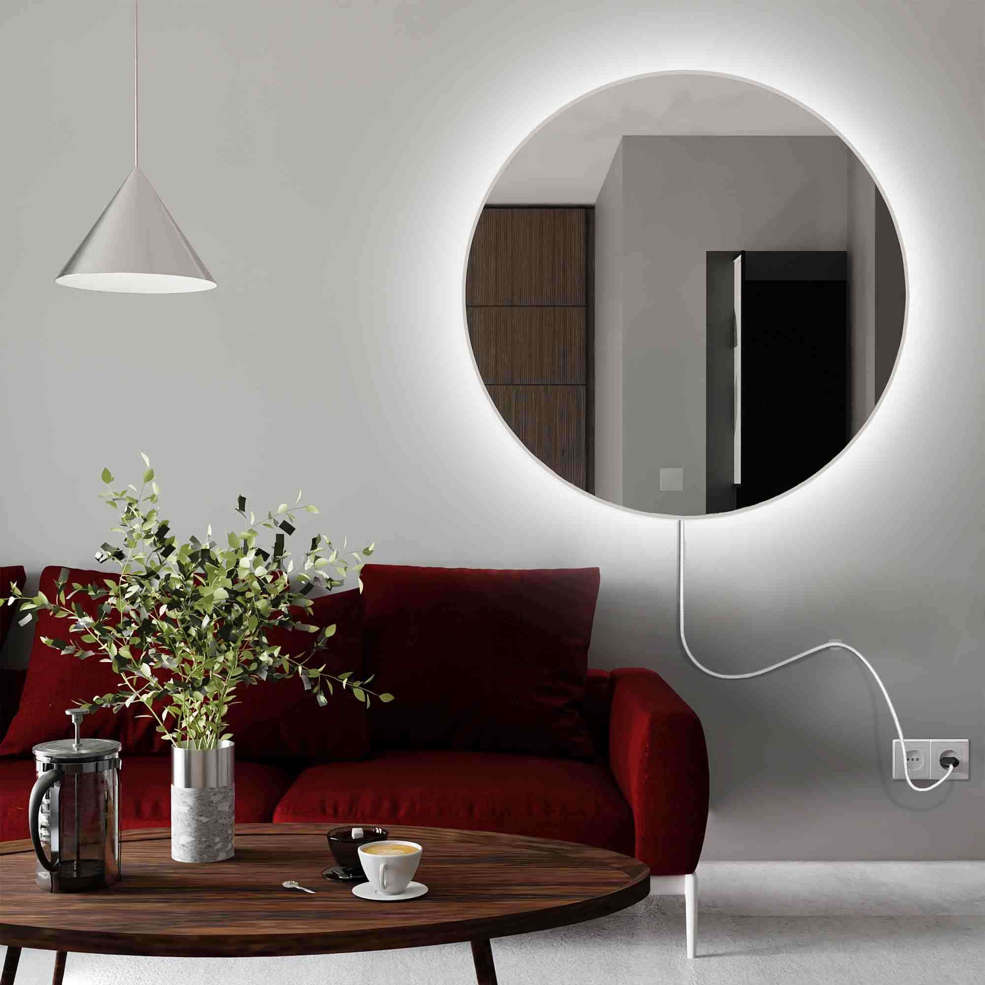 Darmowa Dostawa - Lustro 70x70 cm Smartwoods Electra 5904107903750