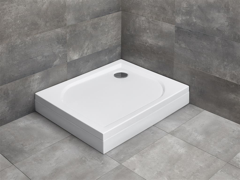Darmowa Dostawa - Brodzik prostokątny 100x75 cm biały Radaway Delos D 4D1751503R