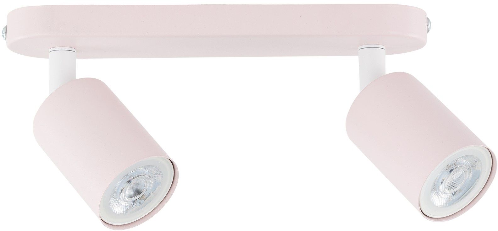 Darmowa Dostawa - Lampa podsufitowa 2x10 W różowa TK Lighting Livia 10233