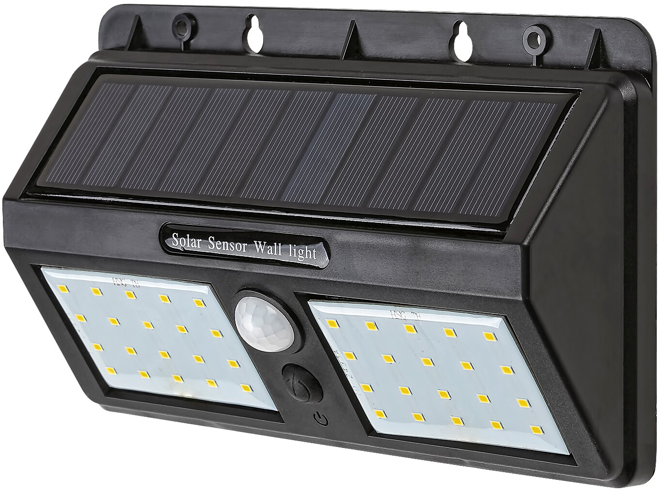 Darmowa Dostawa - Kinkiet solarny 2x2.4 W czarny Rabalux Ostrava 7881