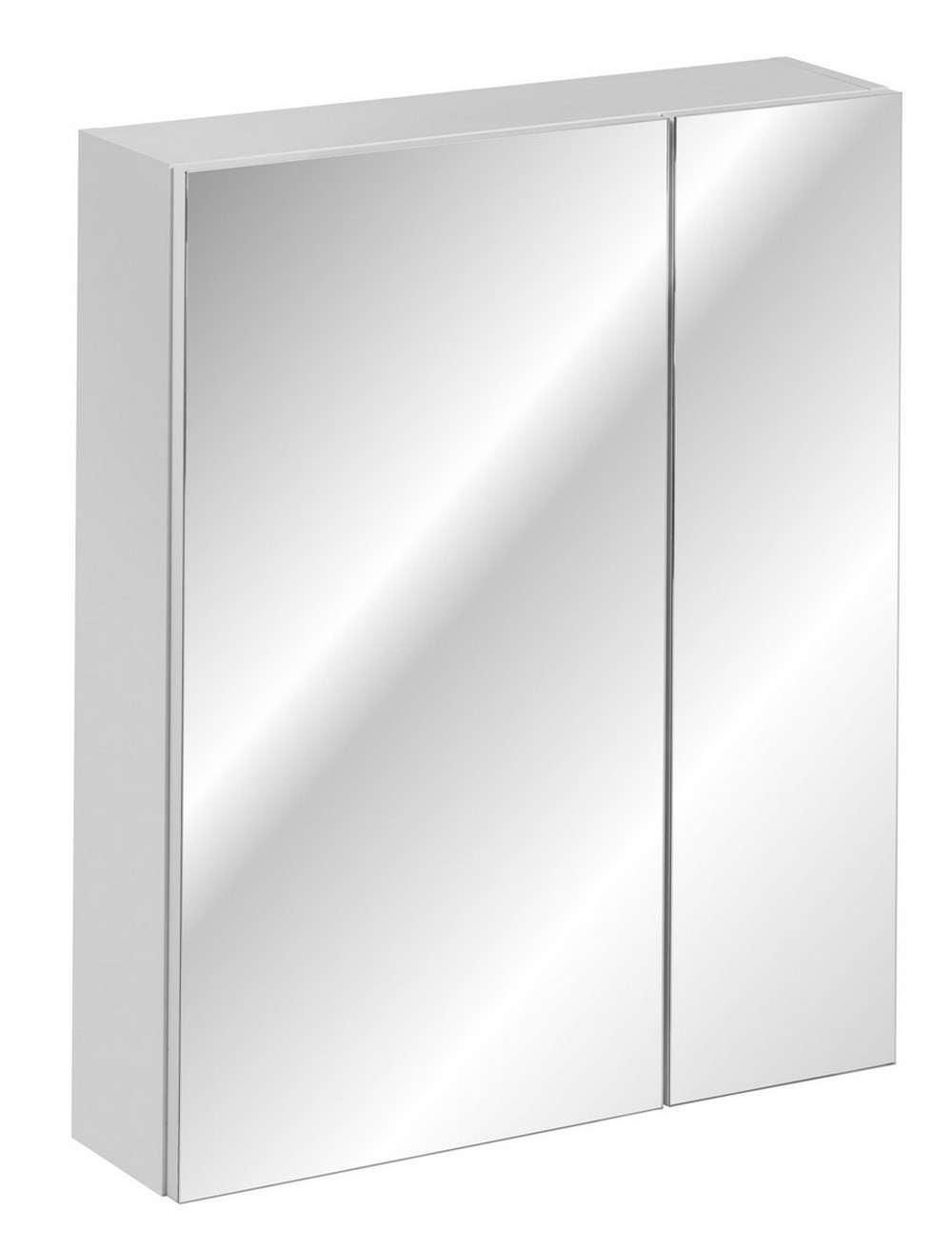 Darmowa Dostawa - Szafka 60x16x75 cm z lustrem biała Comad Havana HAVANAWHITE8460