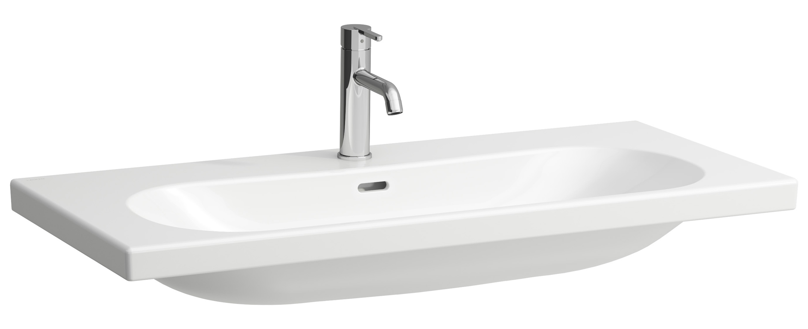 Darmowa Dostawa - Umywalka 100x46 cm prostokątna meblowa biała Laufen Lua H8100890001071