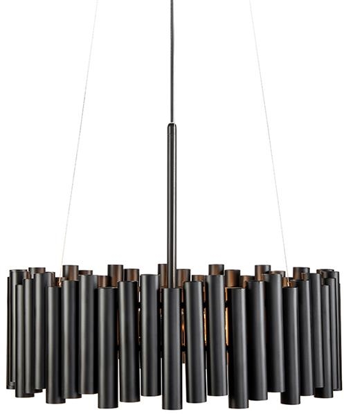 Darmowa Dostawa - Lampa wisząca 3x60 W czarna Markslöjd Level 107925
