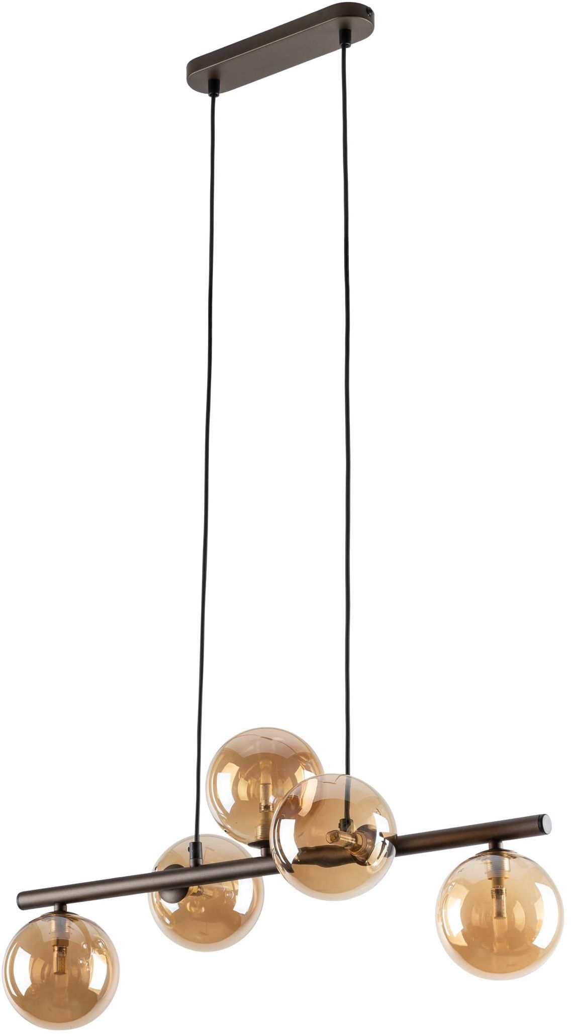 Darmowa Dostawa - Lampa wisząca 5x6 W brązowy TK Lighting Estera 6105