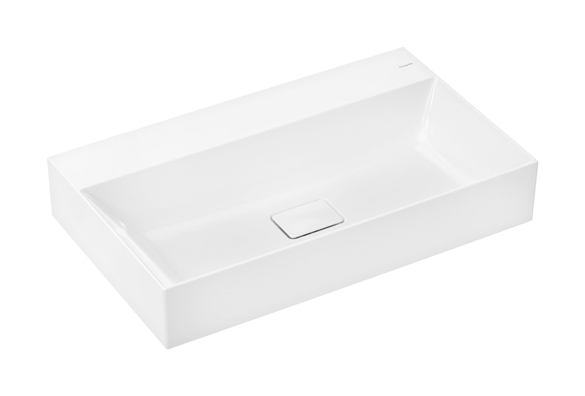 Darmowa Dostawa - Umywalka 50x80 cm prostokątna ścienna biała Hansgrohe Xevolos E 61097450