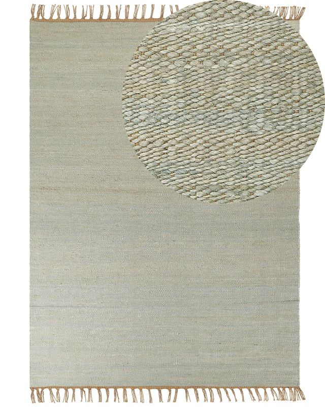 Dywan z juty 160 x 230 cm zielony Lunia 1 szt.
