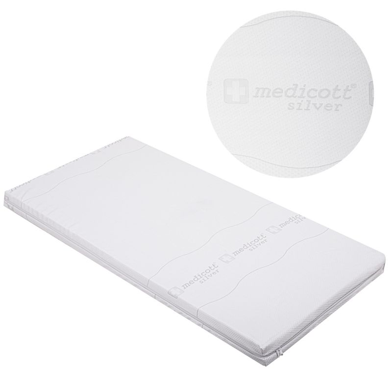 Pokrowiec na materac Kam-Pol jony srebra na zamek 180x210x20 1 szt.