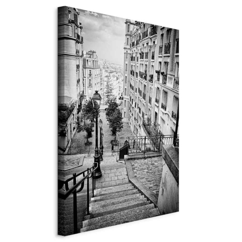 Obraz Artgeist Paryskie przedmieście 60 x 90 cm płótno włoskie 1 szt