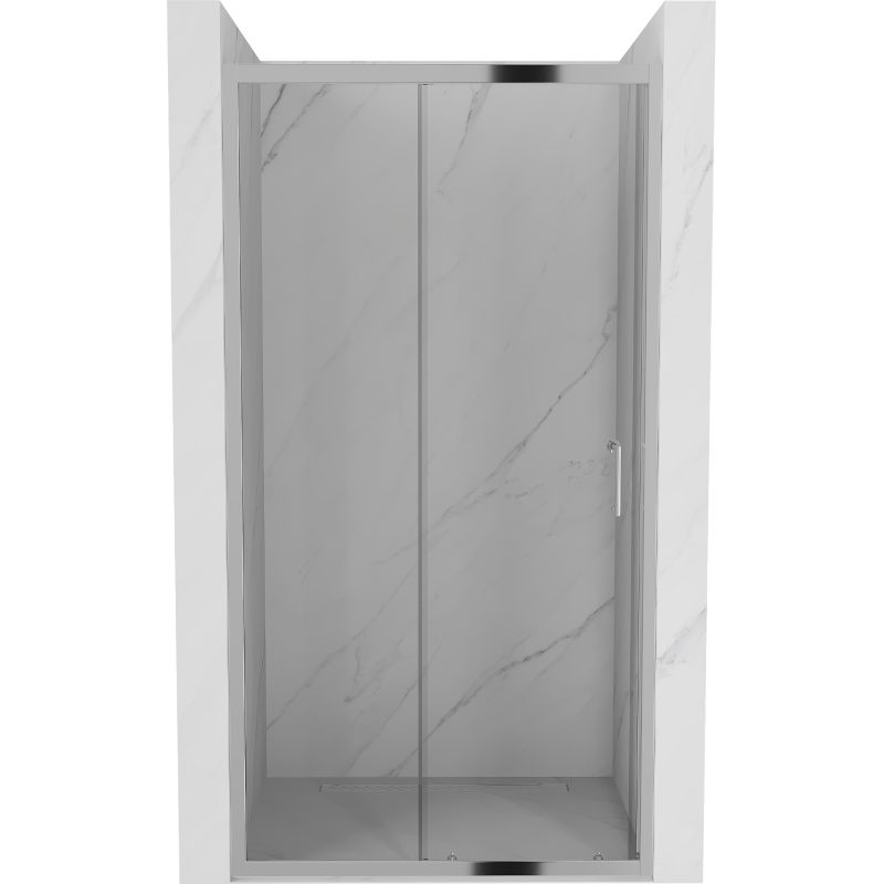 Drzwi prysznicowe rozsuwane Mexen Apia chrom 140x190 cm 1 szt.