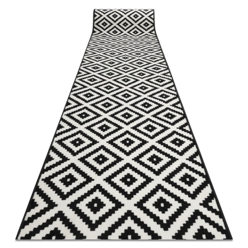 Chodnik RugsX 80x760 cm czarny 179224 1 szt.