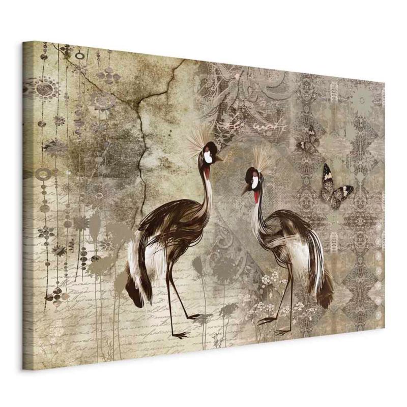 Obraz Artgeist Żurawie retro 30 x 20 cm płótno włoskie 1 szt