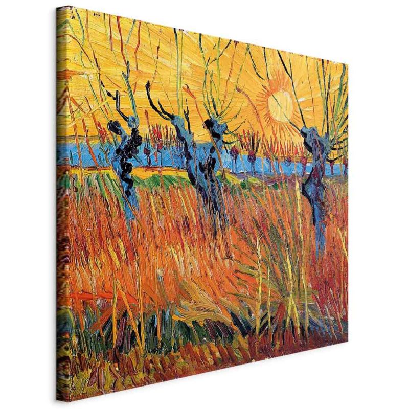Obraz Artgeist Wierzby 60 x 60 cm płótno włoskie 1 szt
