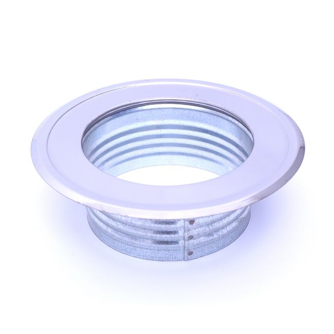 Rozeta Komin-Flex CrNi 110 mm błysk