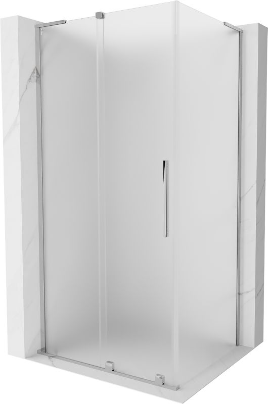 Kabina prysznicowa Mexen Velar L rozsuwana 110 x 85 cm szron chrom 1 szt.