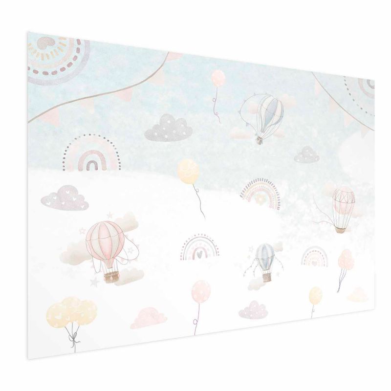 Plakat Artgeist Przygoda pośród chmur 42x29,7 cm bez ramy 1 szt