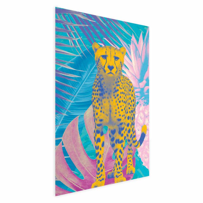 Plakat Artgeist Egzotyczny Lampart 29,7x42 cm bez ramy 1 szt