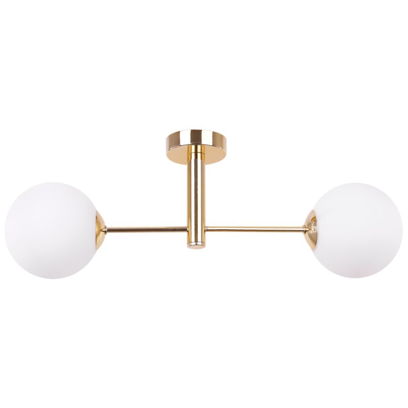 Lampa sufitowa wisząca Light Home LH Vicenza 2x E14 60W złoty 1szt.