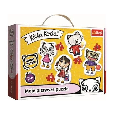 Tref Puzzle Baby Wesoła Kicia Kocia