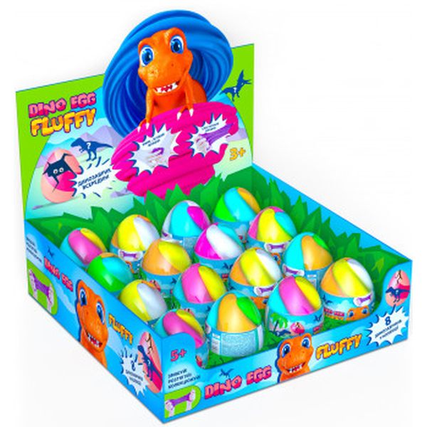 GLUTEK FLUFFY JAJKO DINO 140G