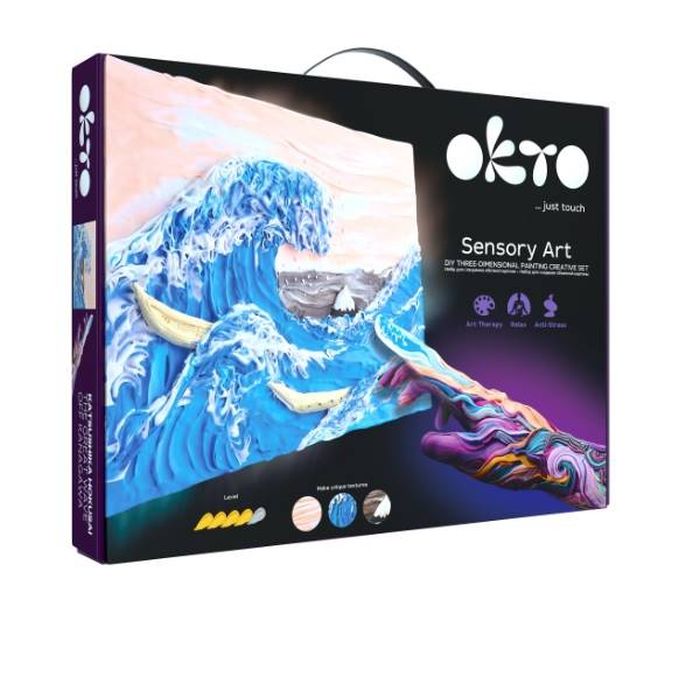 Zestaw kreatywny Big wave in Kanawaga 30x40cm