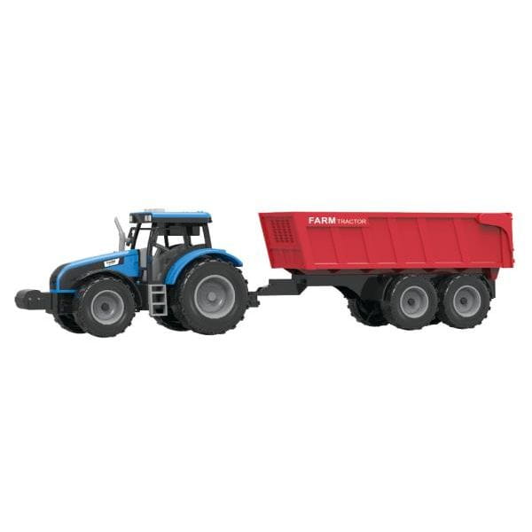 TRAKTOR Z DZWIEKAMI W PUDELKU 123