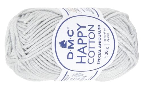 włóczka HAPPY COTTON DMC 757 / jasny popielaty