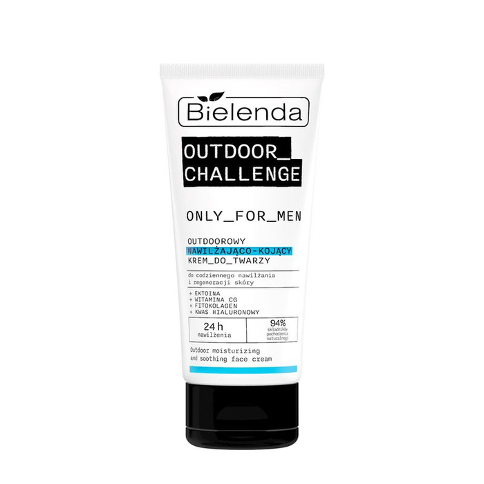 Bielenda Only for men Outdoor challenge Outdoorowy nawilżająco - kojący krem do twarzy, 50 ml