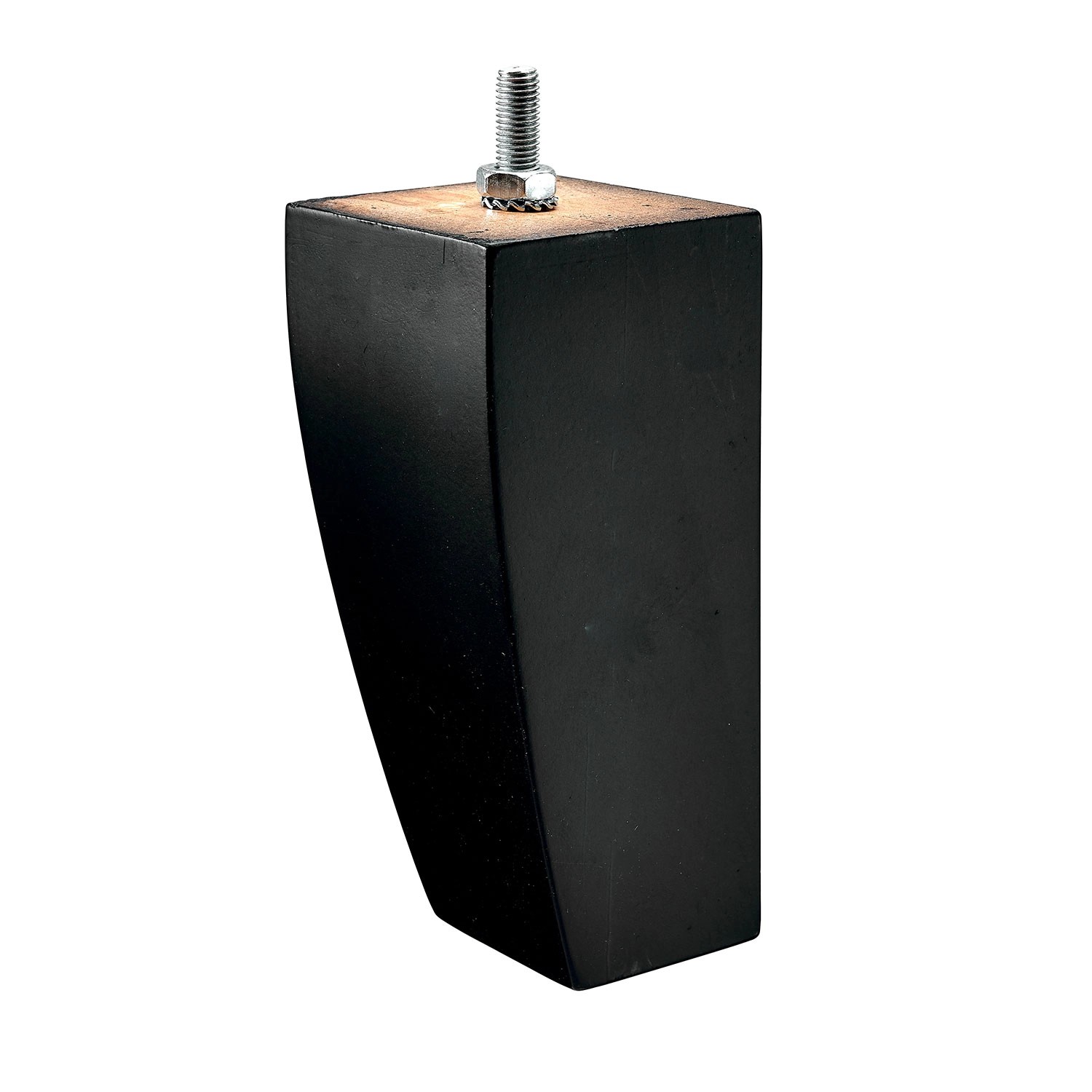 Hettich Noga meblowa Harmonia wys. 150 mm buk czarny