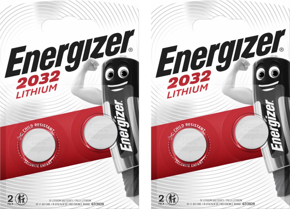2x Bateria specjalistyczna Energizer, 3V, CR2032, 2 sztuki