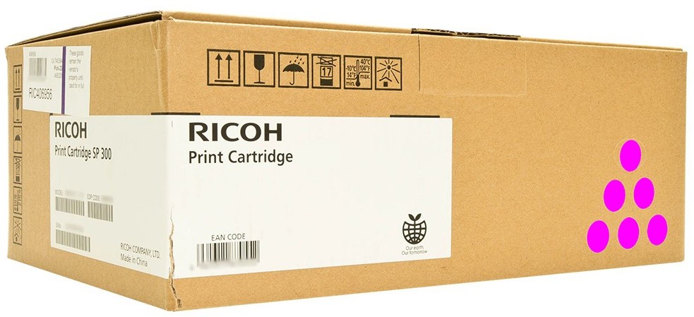 Toner Ricoh C252 (407718), 6000 stron, magenta (purpurowy)