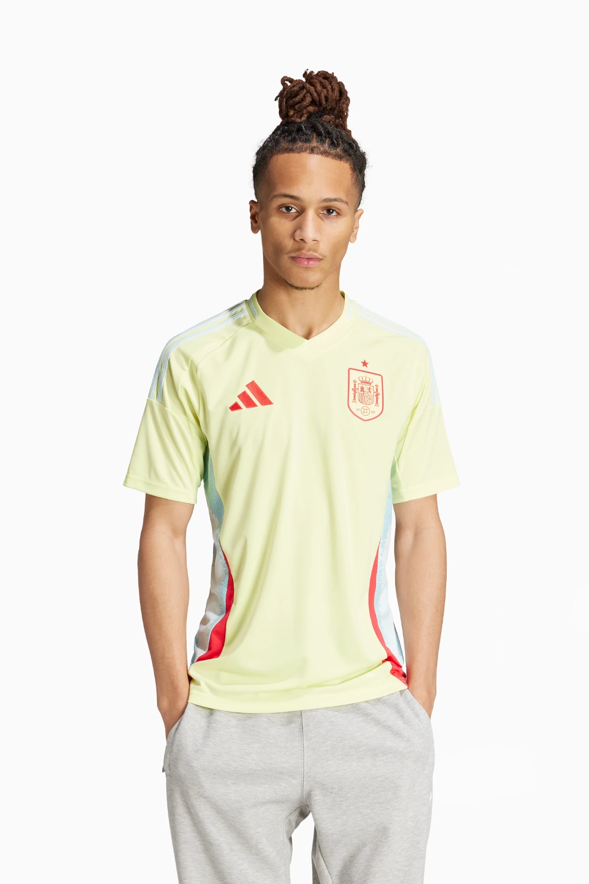 Koszulka Reprezentacji Hiszpanii adidas 2024 Wyjazdowa - Żółty