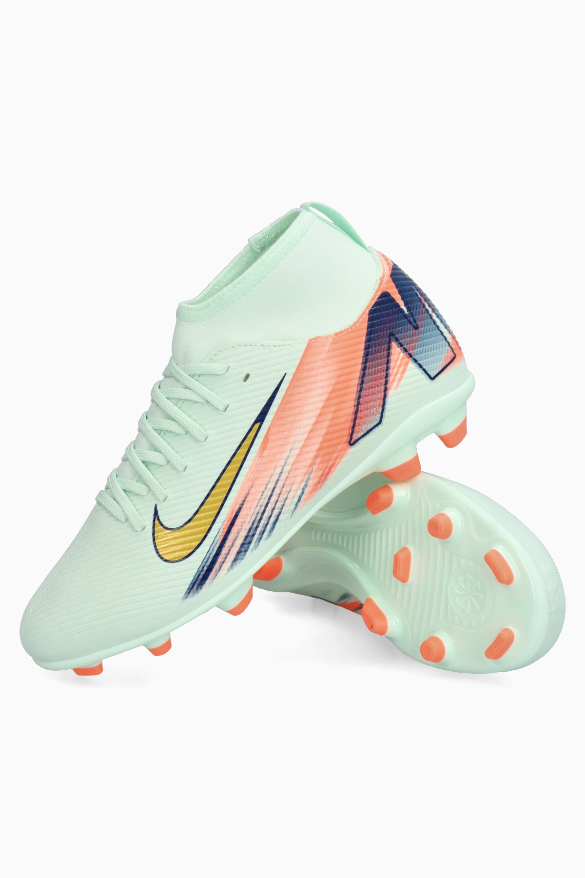 Korki Nike Mercurial Superfly 10 Club MDS FG/MG Junior - Błękitny