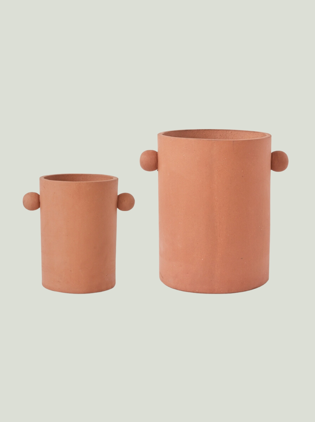Doniczka Inka Planter Terracotta OYOY - zestaw 2 sztuk