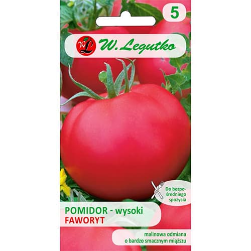 1 szt, Tomate Faworyt - Samen: Ilość w opakowaniu: 0.75 g